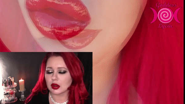 lipstick worship fetish